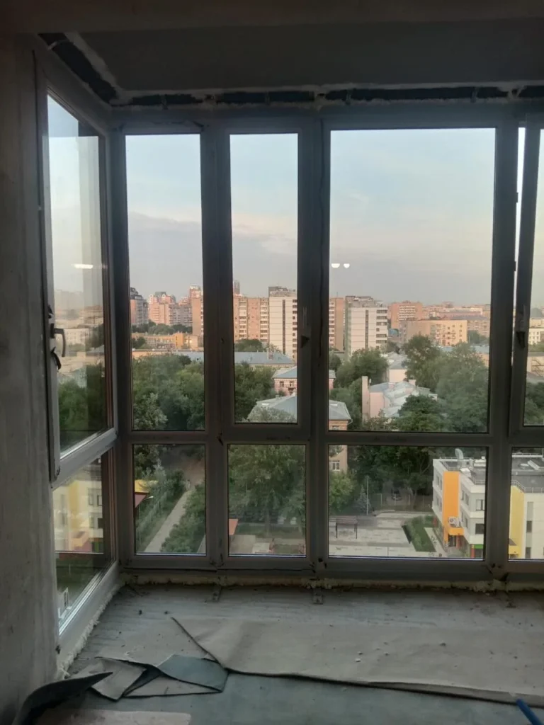 Панорамное остекление лоджии